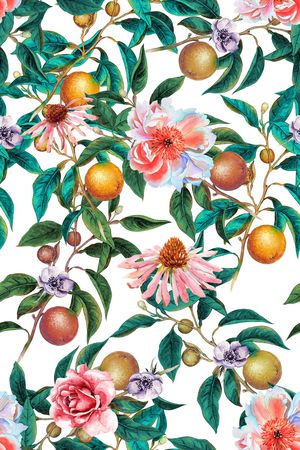 植物印花华亿平台图片