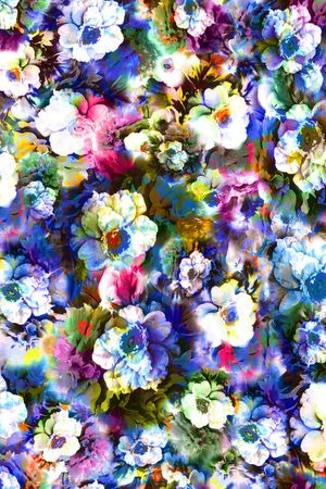 花瓣印花华亿平台图片