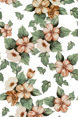 小碎花印花华亿平台图片