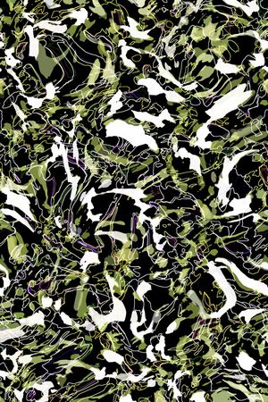 动物迷彩印花华亿平台图片