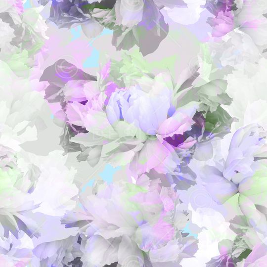 水仙花印花华亿平台图片