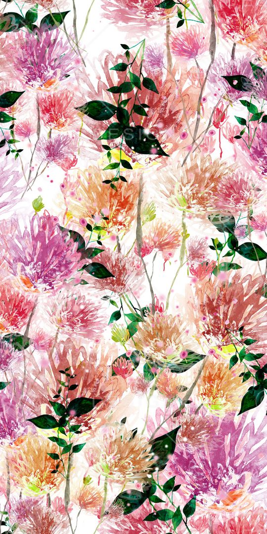 乱花印花华亿平台图片