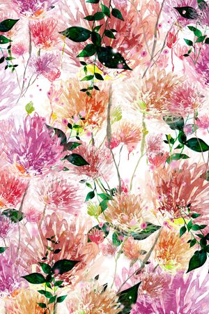 乱花印花华亿平台图片