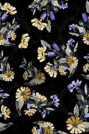 花朵印花华亿平台图片