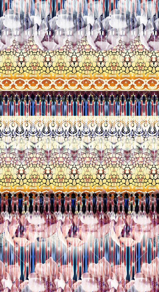 波西米亚印花华亿平台图片