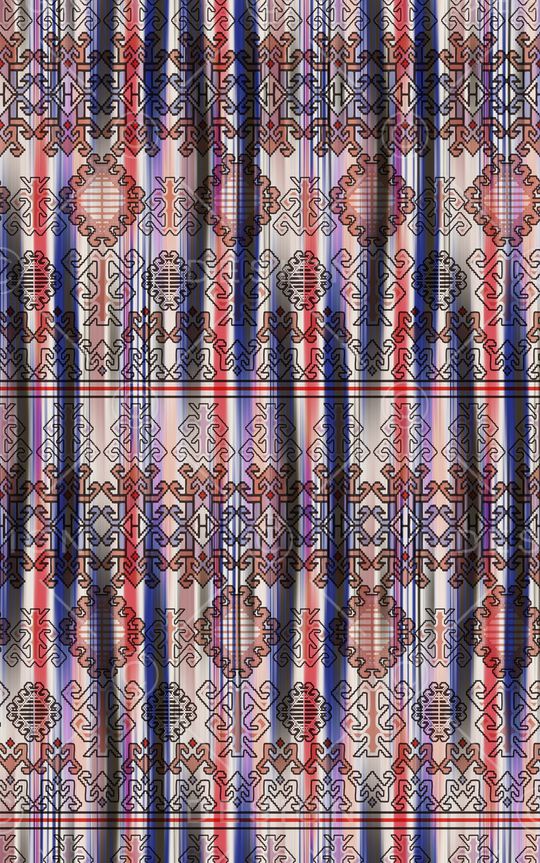 波西米亚印花华亿平台图片