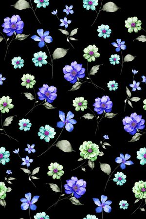 小碎花印花华亿平台图片