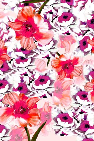 花朵印花华亿平台图片