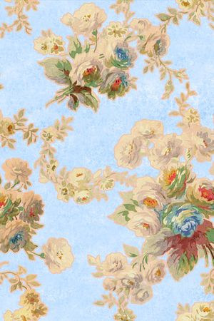 牡丹印花华亿平台图片