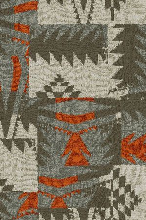 不规则几何印花华亿平台图片