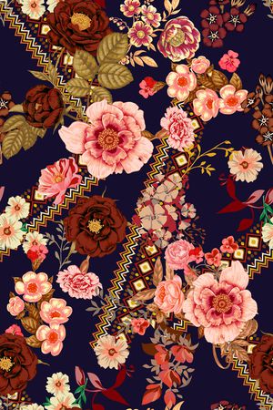 花朵印花华亿平台图片