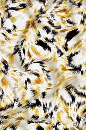 混合豹纹印花华亿平台图片