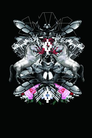 罗马风印花华亿平台图片