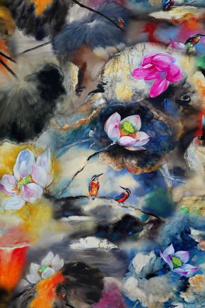 民族风印花华亿平台图片