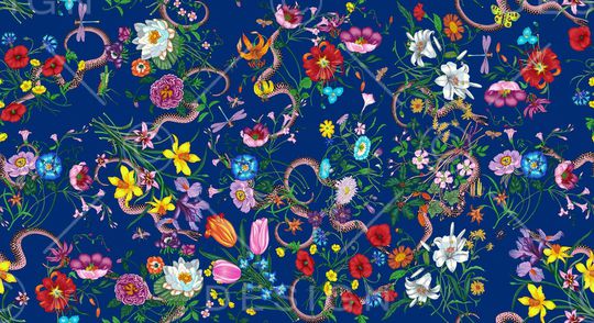 17春夏印花华亿平台图片