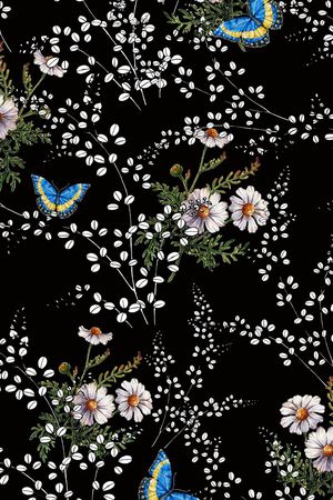 花鸟印花华亿平台图片