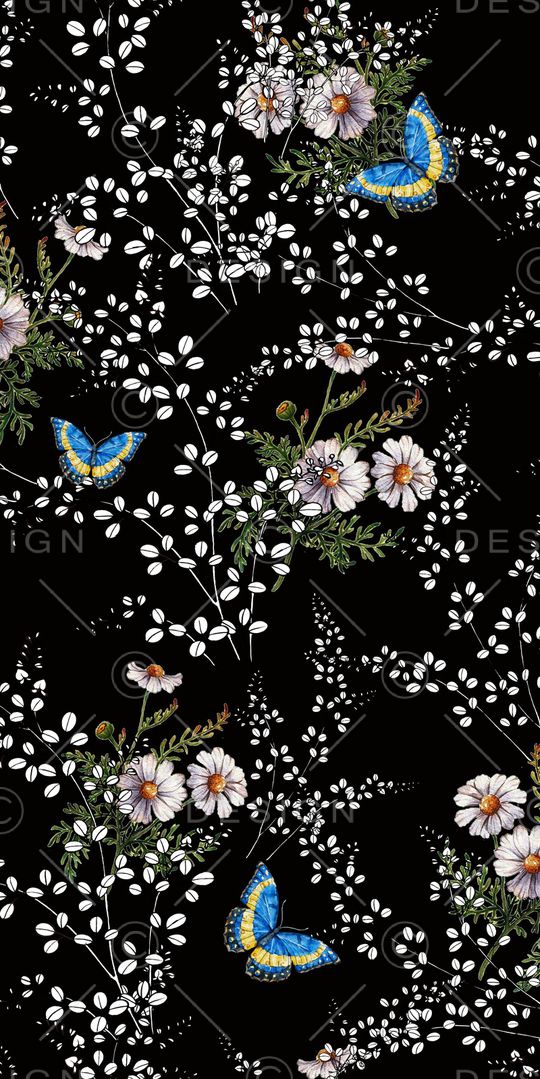 花鸟印花华亿平台图片