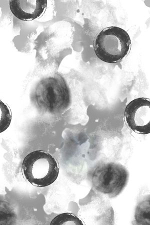 不规则几何印花华亿平台图片