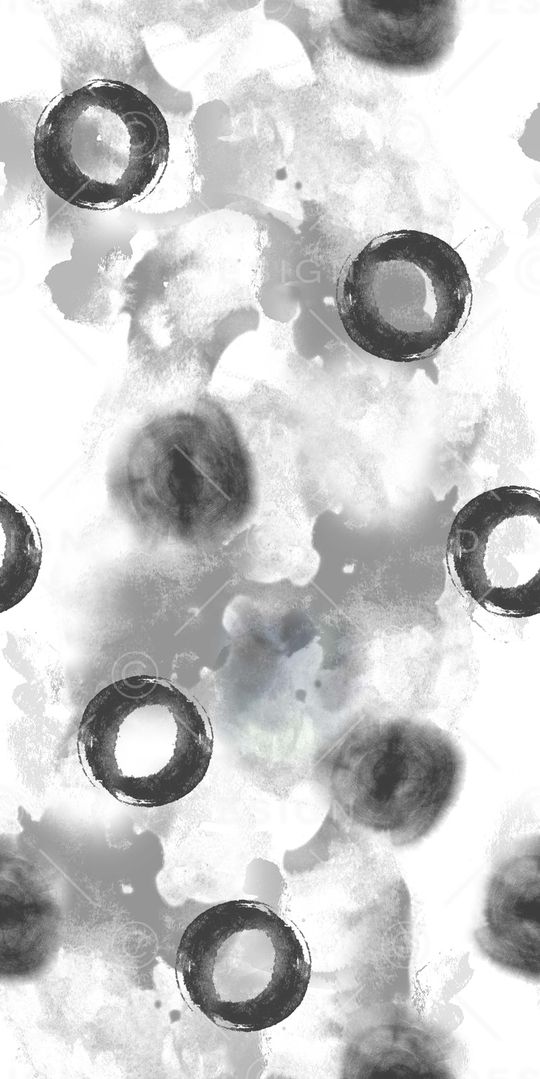 不规则几何印花华亿平台图片