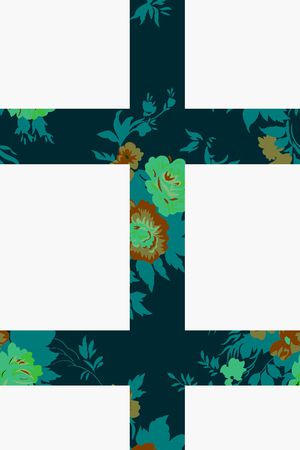 时尚格子印花华亿平台图片