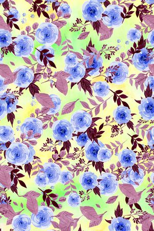 乱花印花华亿平台图片