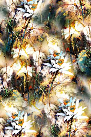 水彩印花华亿平台图片