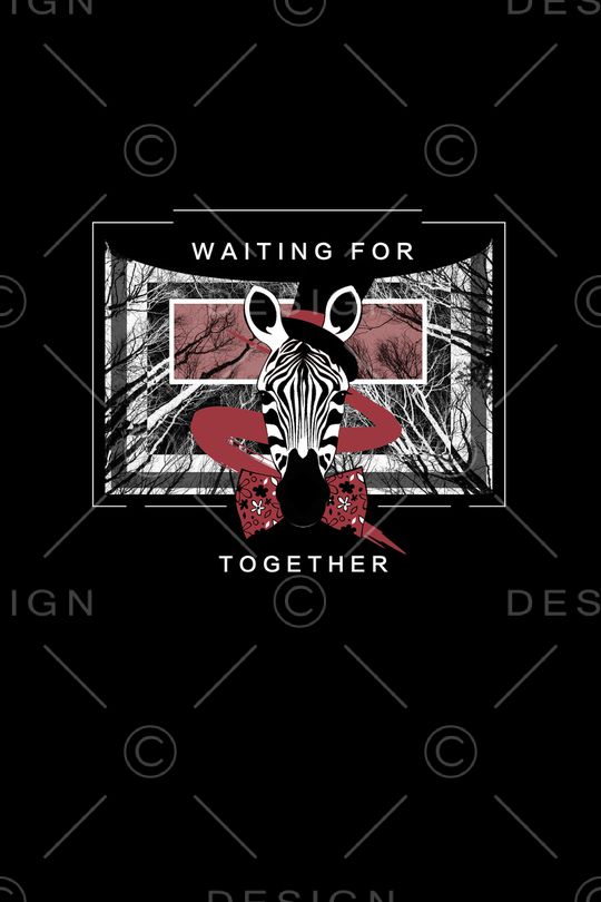 动物纹印花华亿平台图片