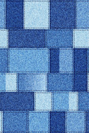 牛仔纹印花华亿平台图片