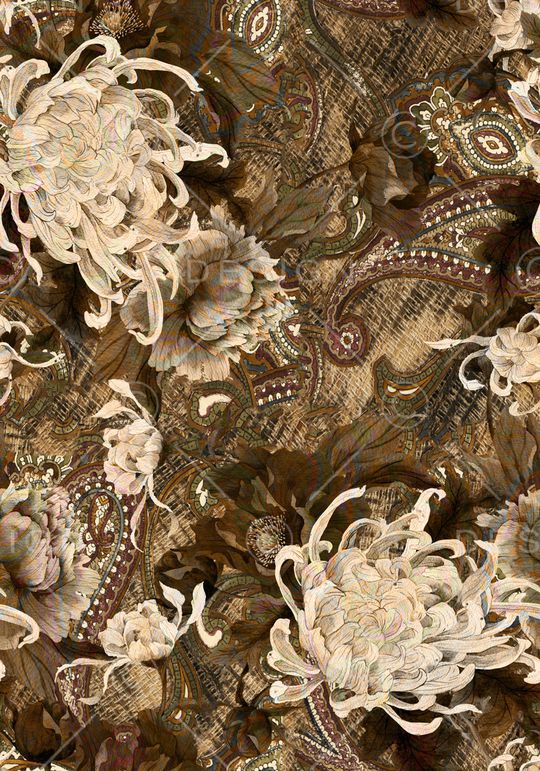 复古印花华亿平台图片