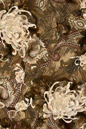 复古印花华亿平台图片