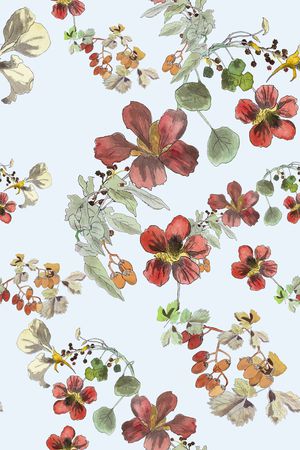 手绘印花华亿平台图片