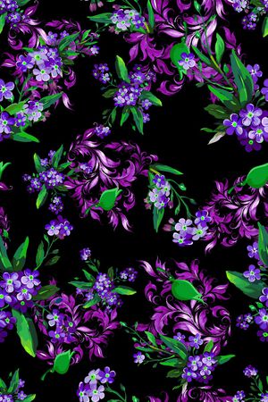 花朵印花华亿平台图片