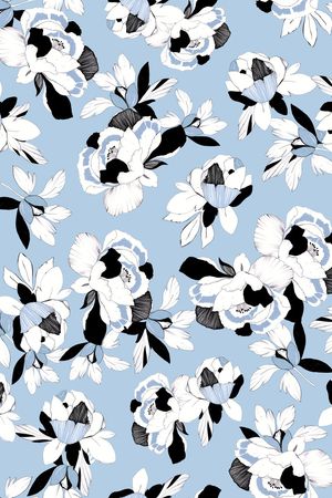 花朵印花华亿平台图片