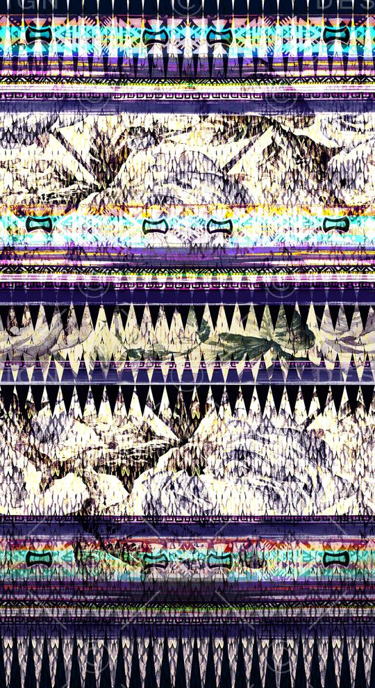 波西米亚印花华亿平台图片