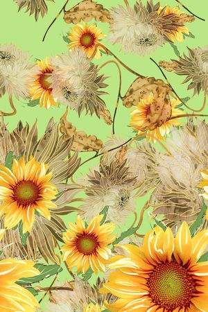 花朵印花华亿平台图片