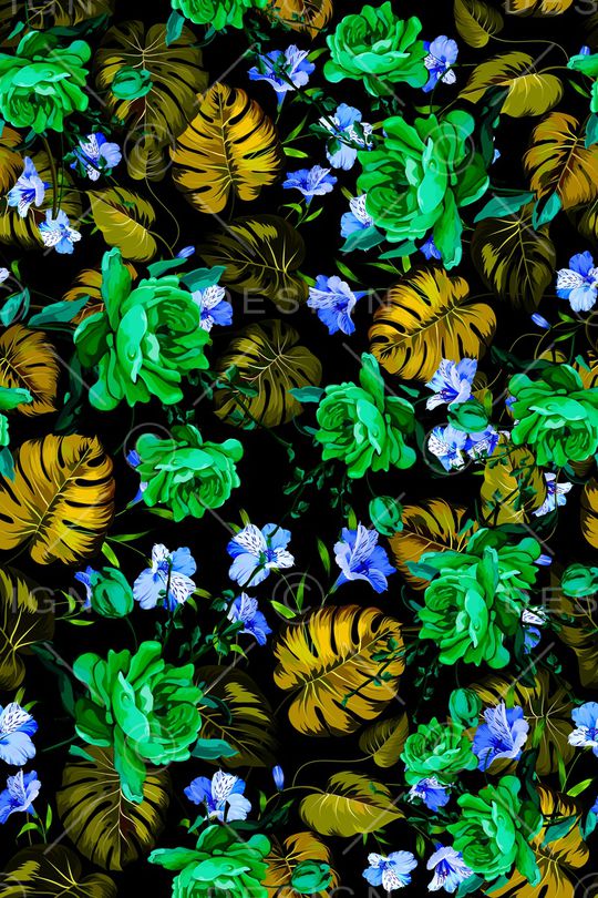 花朵印花华亿平台图片