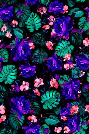 花朵印花华亿平台图片