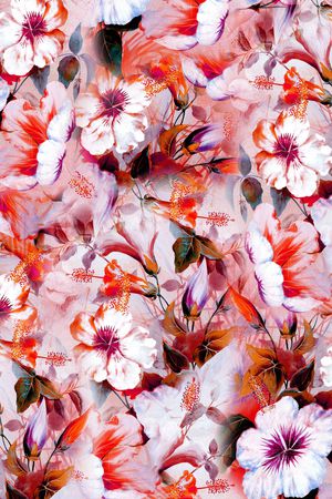 小碎花印花华亿平台图片