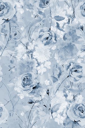 淡雅印花华亿平台图片