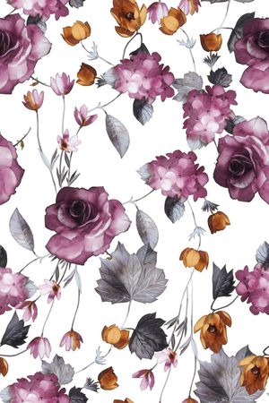 淡雅印花华亿平台图片