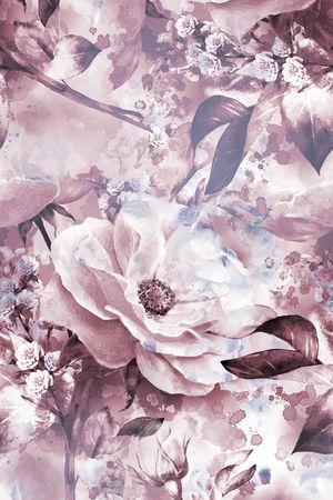 手绘印花华亿平台图片