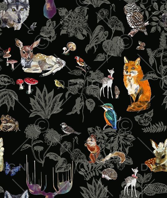 小鹿印花华亿平台图片