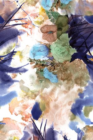 手绘印花华亿平台图片