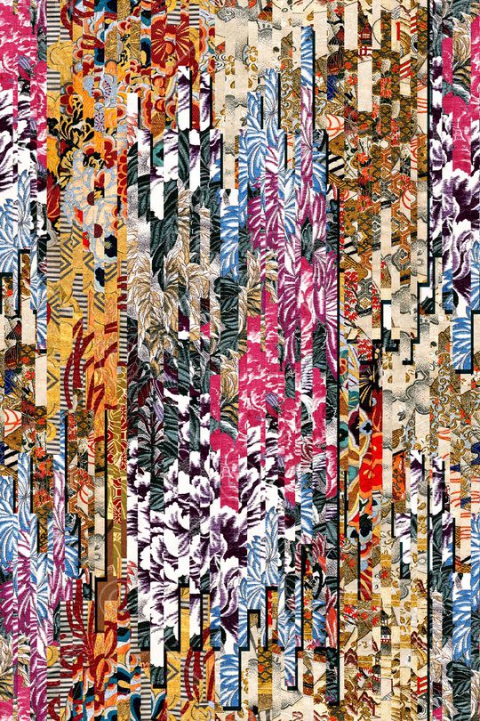 抽象印花华亿平台图片