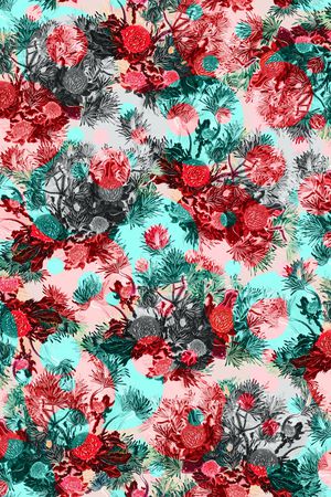 波点印花华亿平台图片