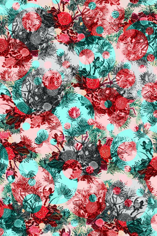 波点印花华亿平台图片