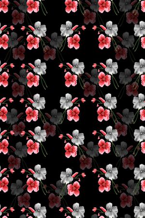 花朵印花华亿平台图片