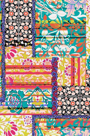 民族风印花华亿平台图片