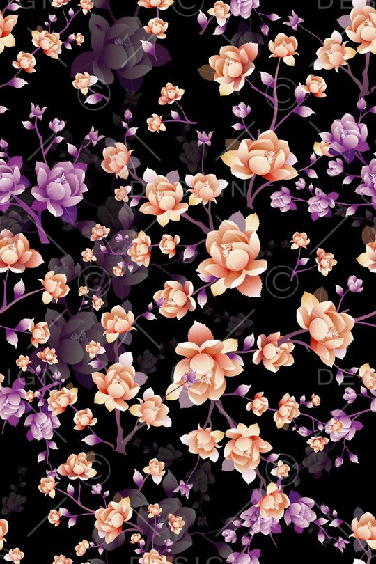 小碎花印花华亿平台图片