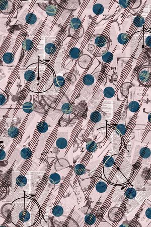 条纹印花华亿平台图片